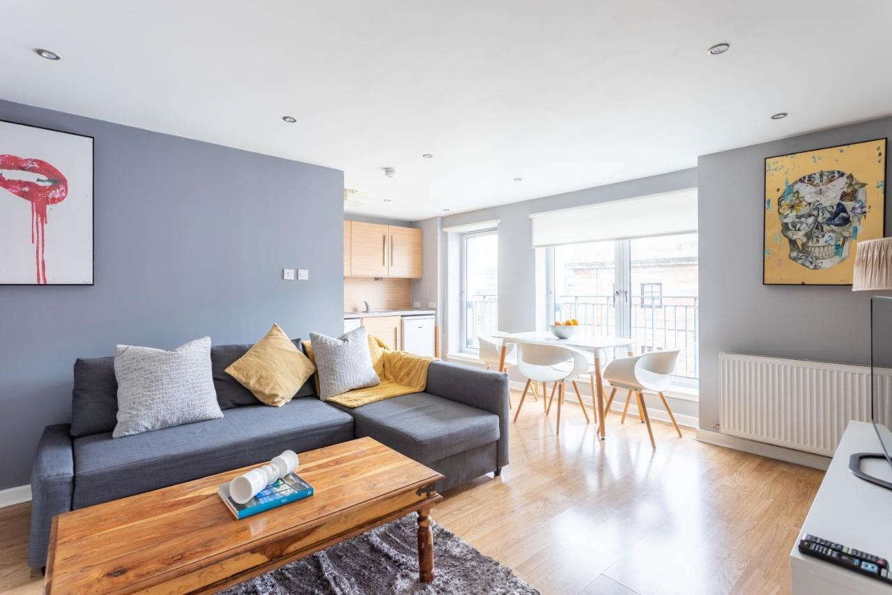 Merchant City Modern 1 Bed Executive Flat グラスゴー エクステリア 写真