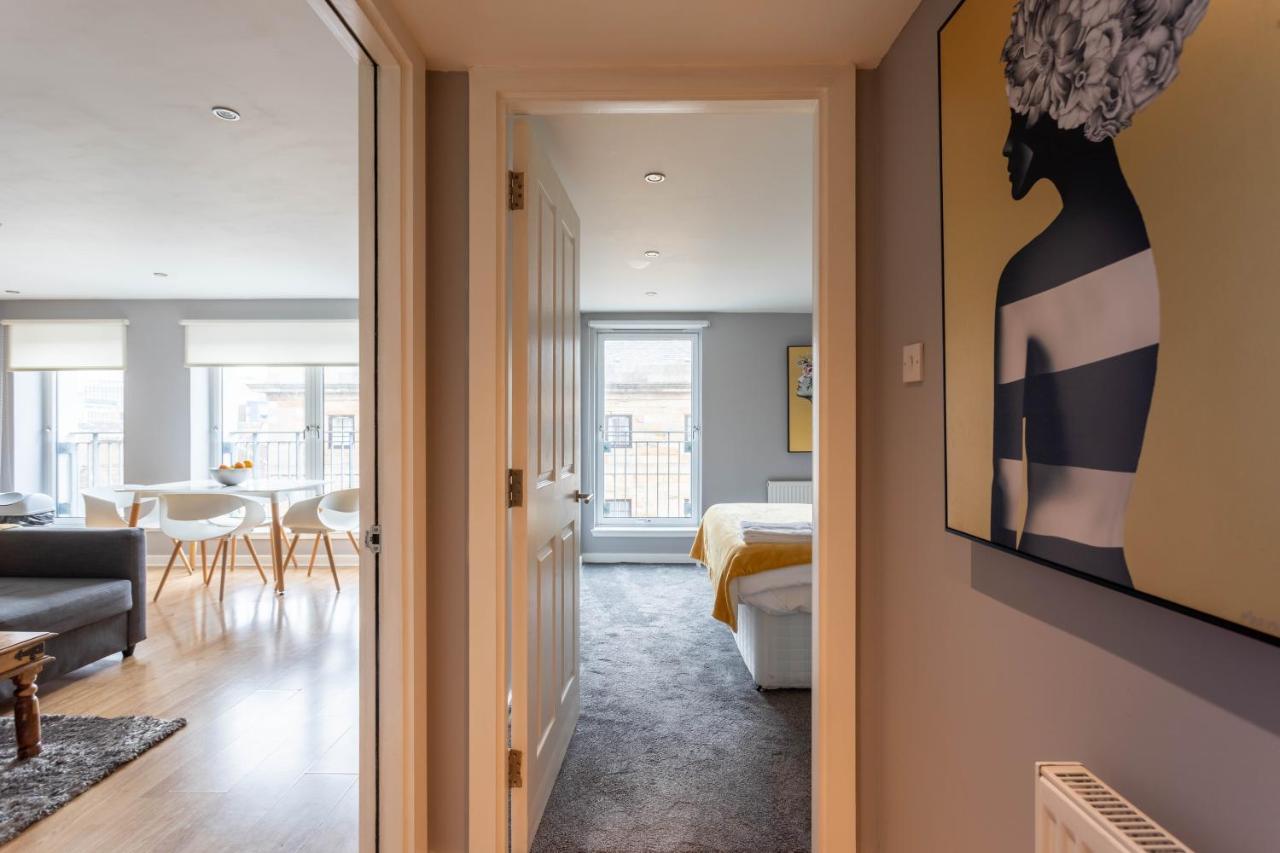 Merchant City Modern 1 Bed Executive Flat グラスゴー エクステリア 写真