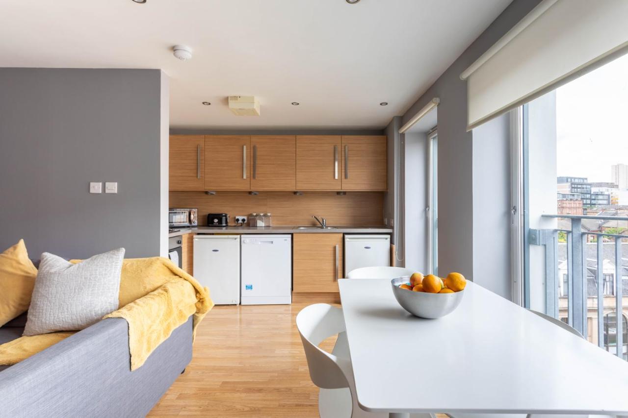 Merchant City Modern 1 Bed Executive Flat グラスゴー エクステリア 写真