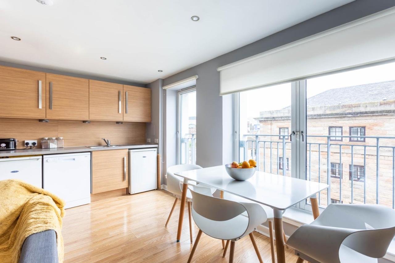 Merchant City Modern 1 Bed Executive Flat グラスゴー エクステリア 写真